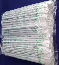 吸管(斜口)6mm*21cm 1pc/紙包 1包250入